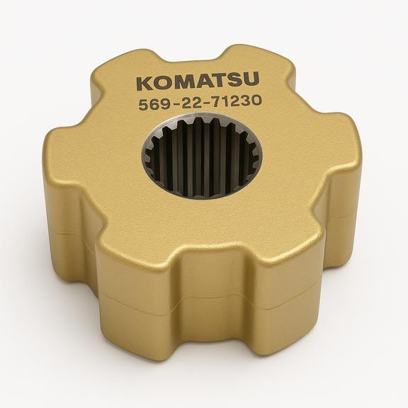 کوپلینگ یا جفت کننده (COUPLING) دامپتراک کوماتسو/ شماره فنی: 71230-22-569