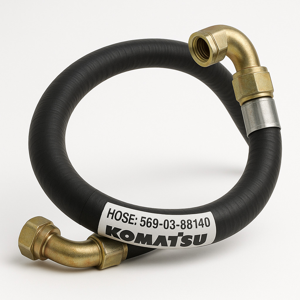 شیلنگ (HOSE) دامپتراک کوماتسو/ شماره فنی: 88140-03-569