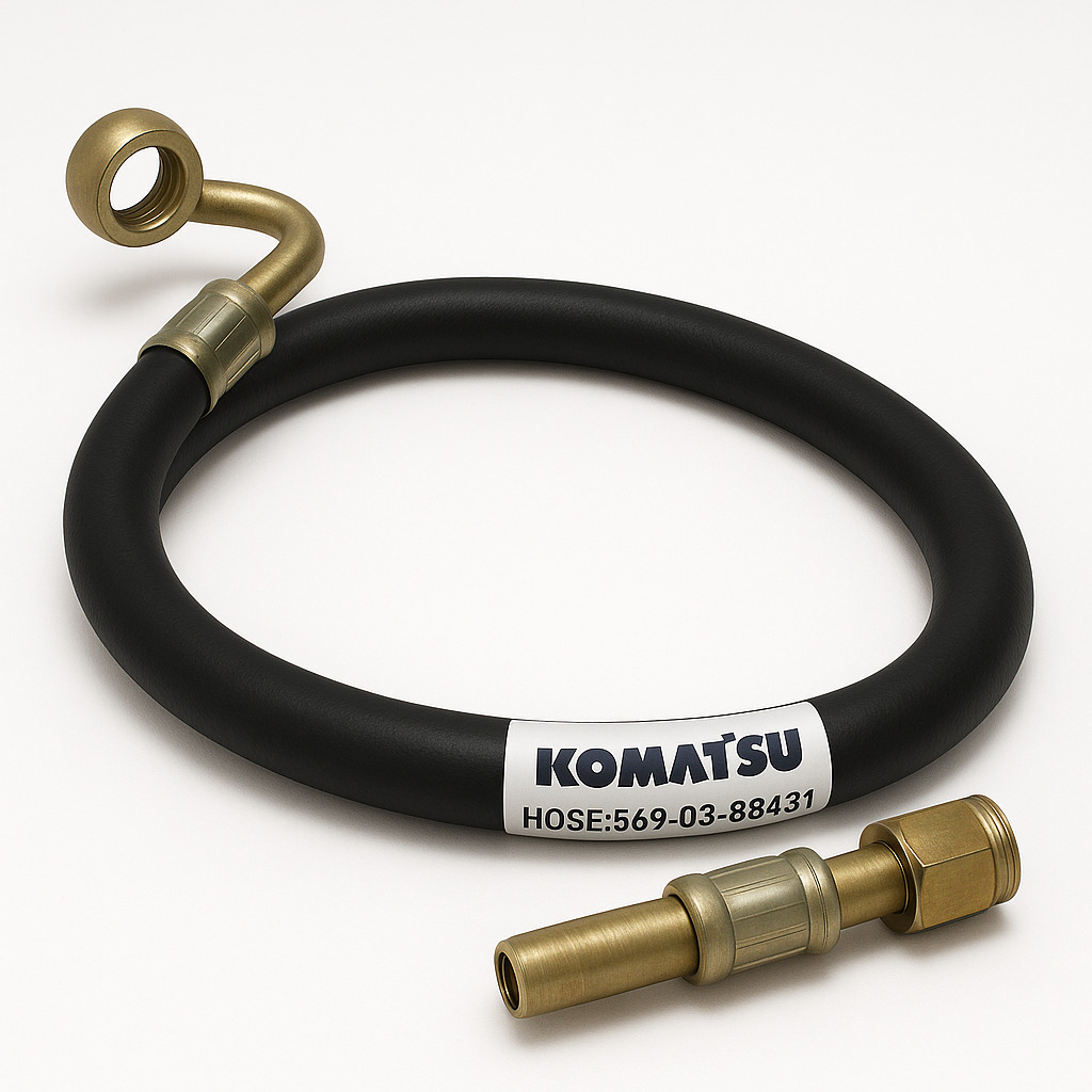شیلنگ (HOSE) دامپتراک کوماتسو/ شماره فنی: 88431-03-569