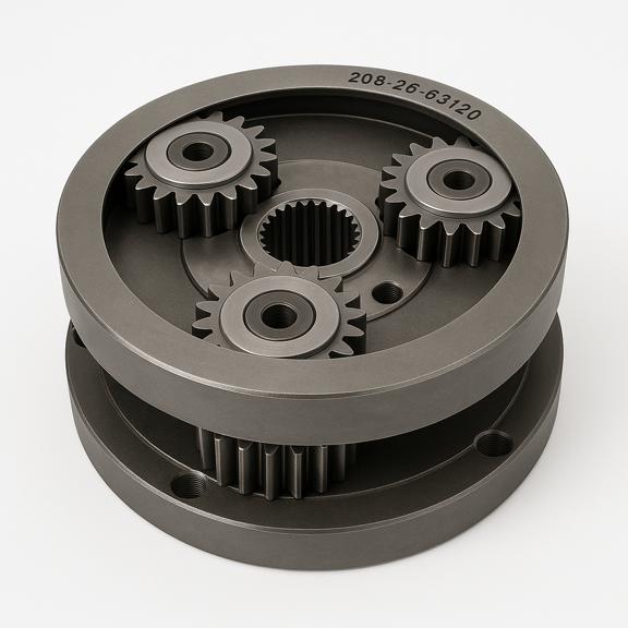 گیربکس سیاره ای (PLANETARY GEAR) بیل مکانیکی کوماتسو/ شماره فنی: 63120-26-208