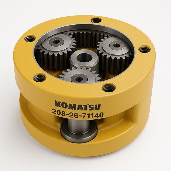گیربکس سیاره ای (PLANETARY GEAR) بیل مکانیکی کوماتسو/ شماره فنی: 71140-26-208