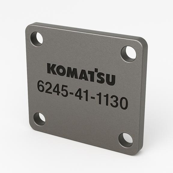 پلیت کلاچ (PLATE) دامپتراک، لودر و بیل مکانیکی کوماتسو/ شماره فنی: 1130-41-6245
