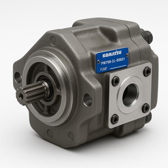 پمپ (PUMP) بیل مکانیکی کوماتسو/ شماره فنی: Rm708-2L-00681