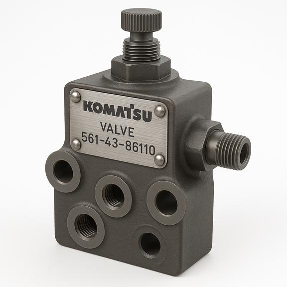 شیر یا ولو (VALVE) دامپتراک کوماتسو/ شماره فنی: 86110-43-561