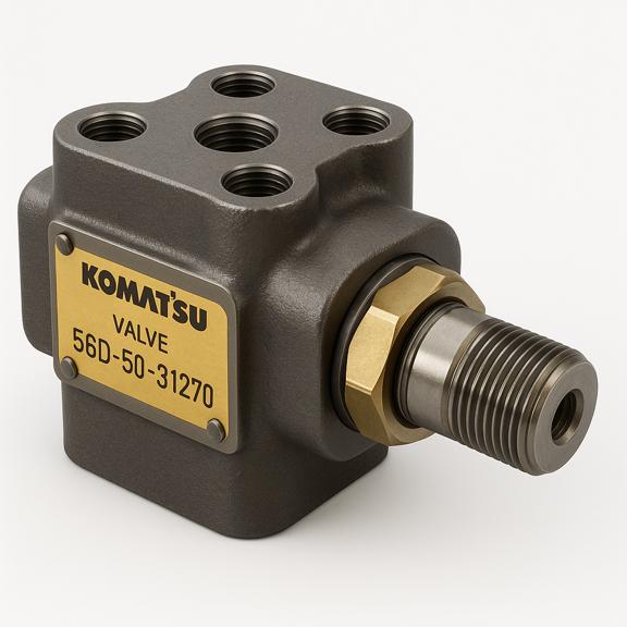 شیر یا ولو (VALVE) دامپتراک کوماتسو/ شماره فنی: 56D-50-31270
