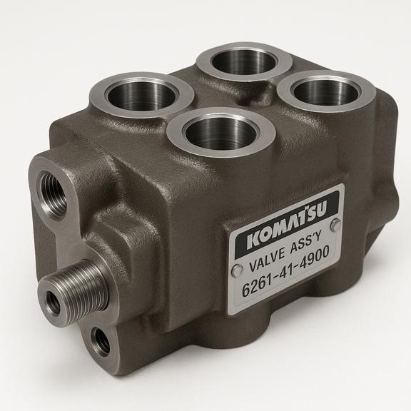 ولو کامل (VALVE ASS Y) دامپتراک و لودر کوماتسو/ شماره فنی: 4900-41-6261