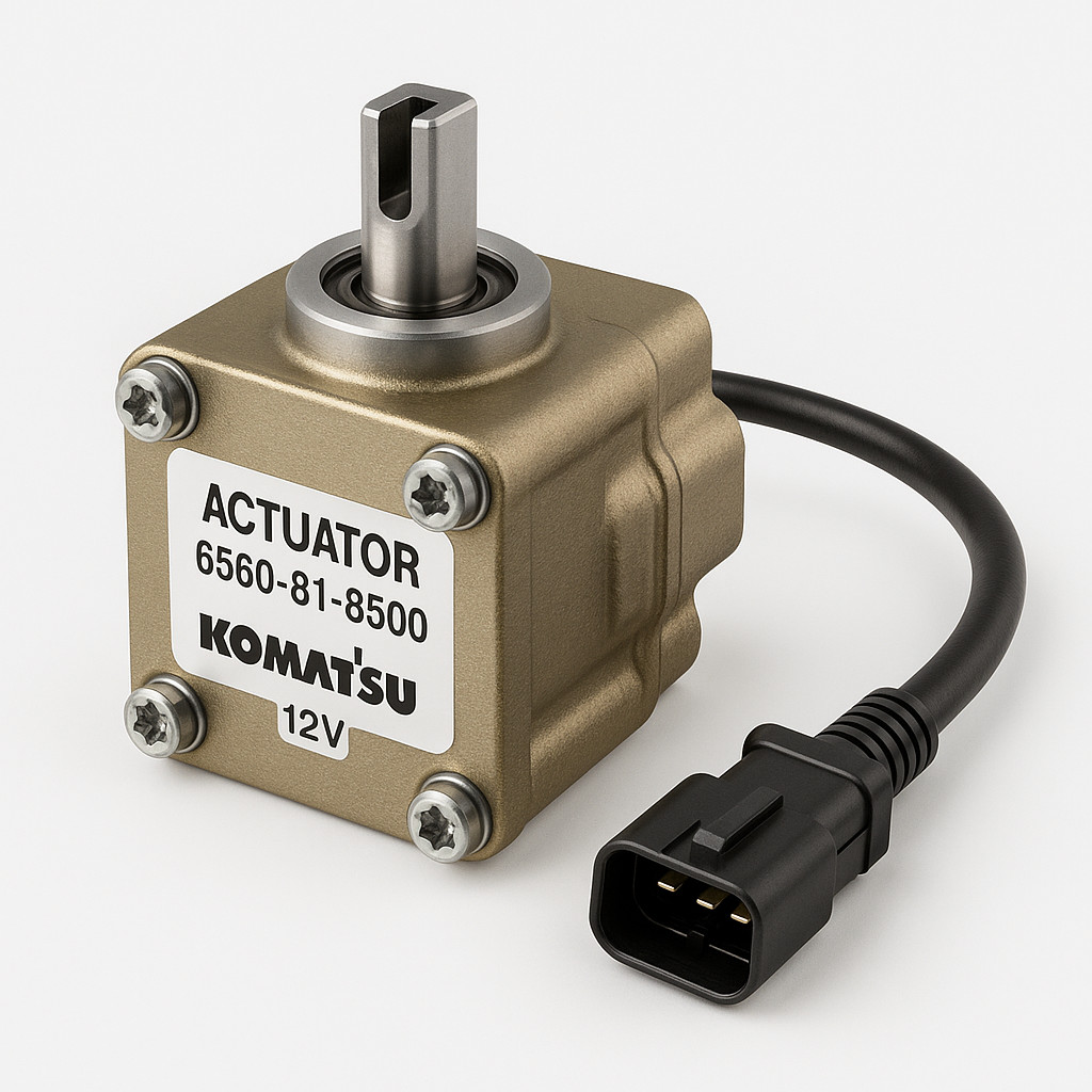 محرک یا اکچویتر (ACTUATOR) موتور دیزلی و لودر کوماتسو/ شماره فنی: 8500-81-6560