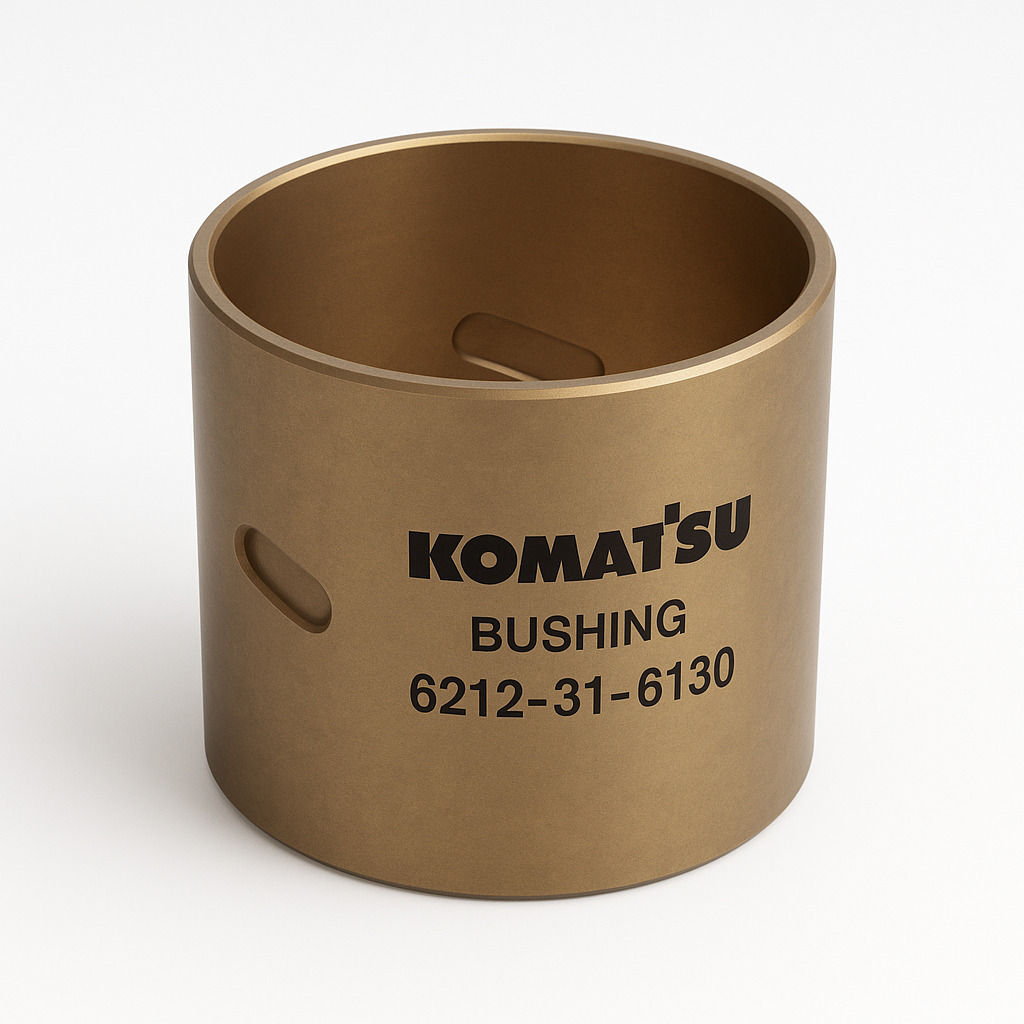 بوش یا بوشینگ (BUSHING) موتور دیزلی، دامپتراک و لودر کوماتسو/ شماره فنی: 6130-31-6212