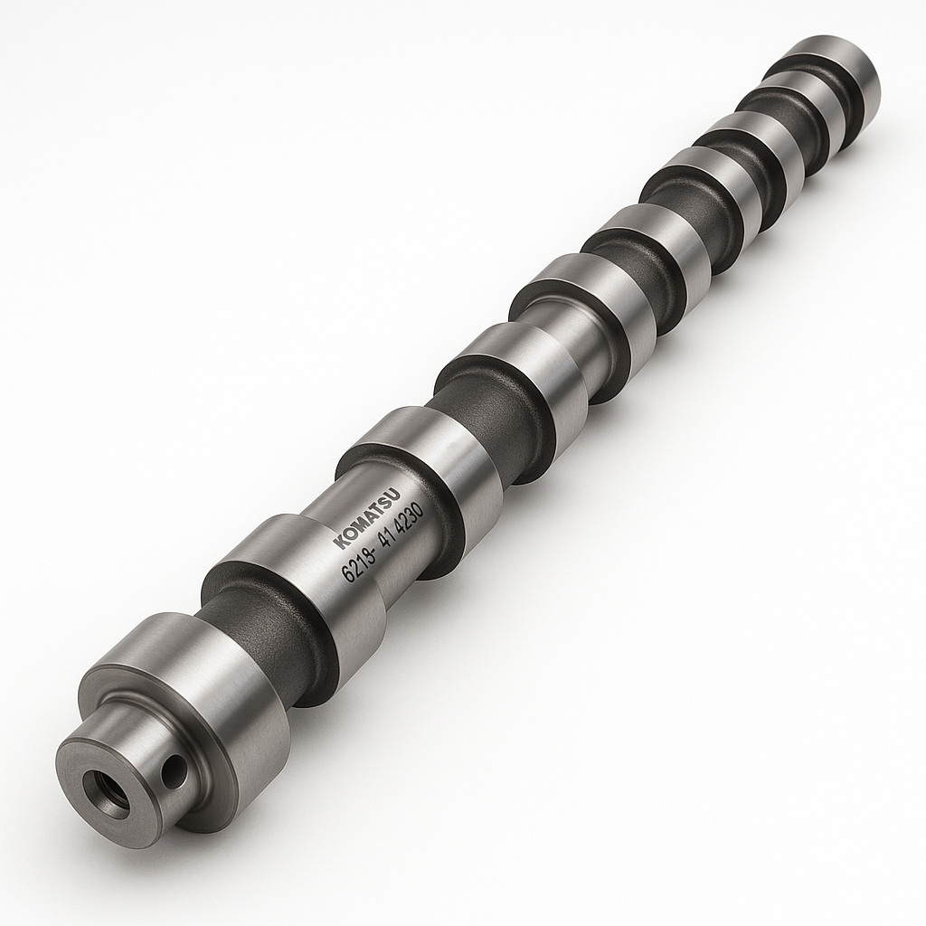 میل لنگ (CAMSHAFT) موتور دیزلی کوماتسو/ شماره فنی: 1200-41-6215