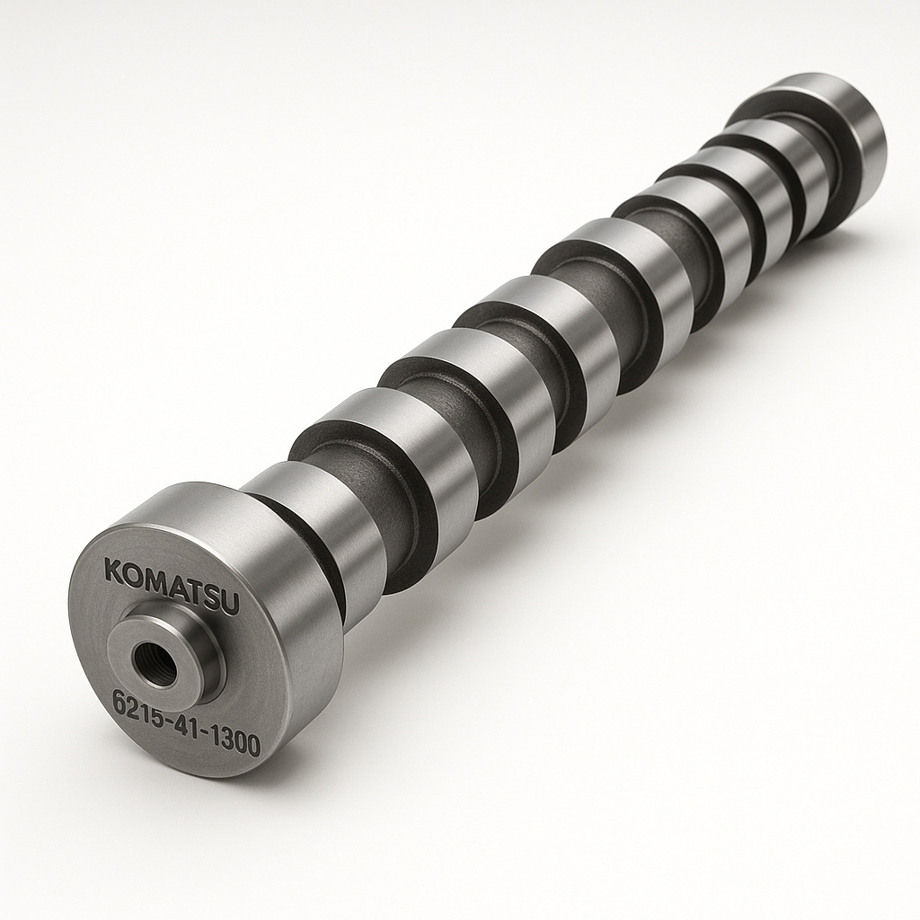 میل لنگ (CAMSHAFT) موتور دیزلی کوماتسو/ شماره فنی: 1300-41-6215