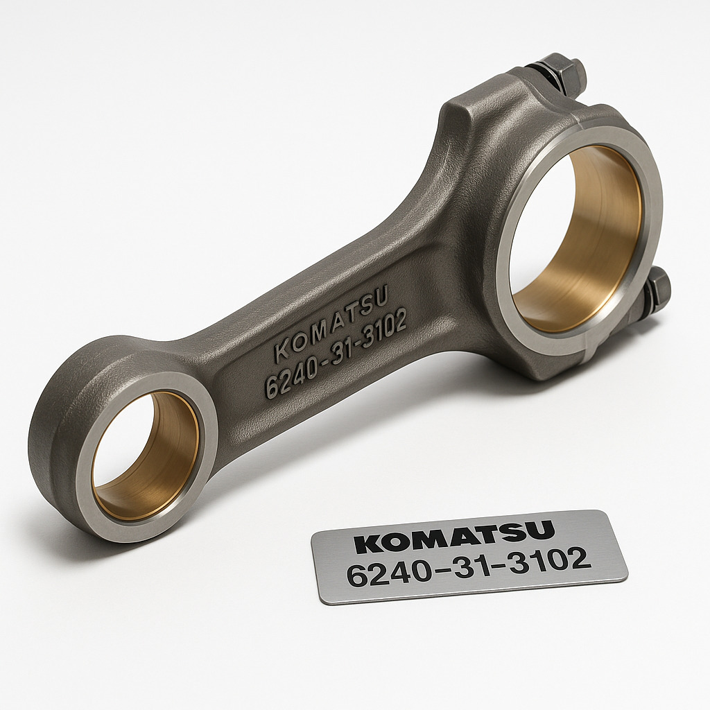 شاتون (CONNECTING ROD) موتور دیزلی کوماتسو/ شماره فنی: 3102-31-6240