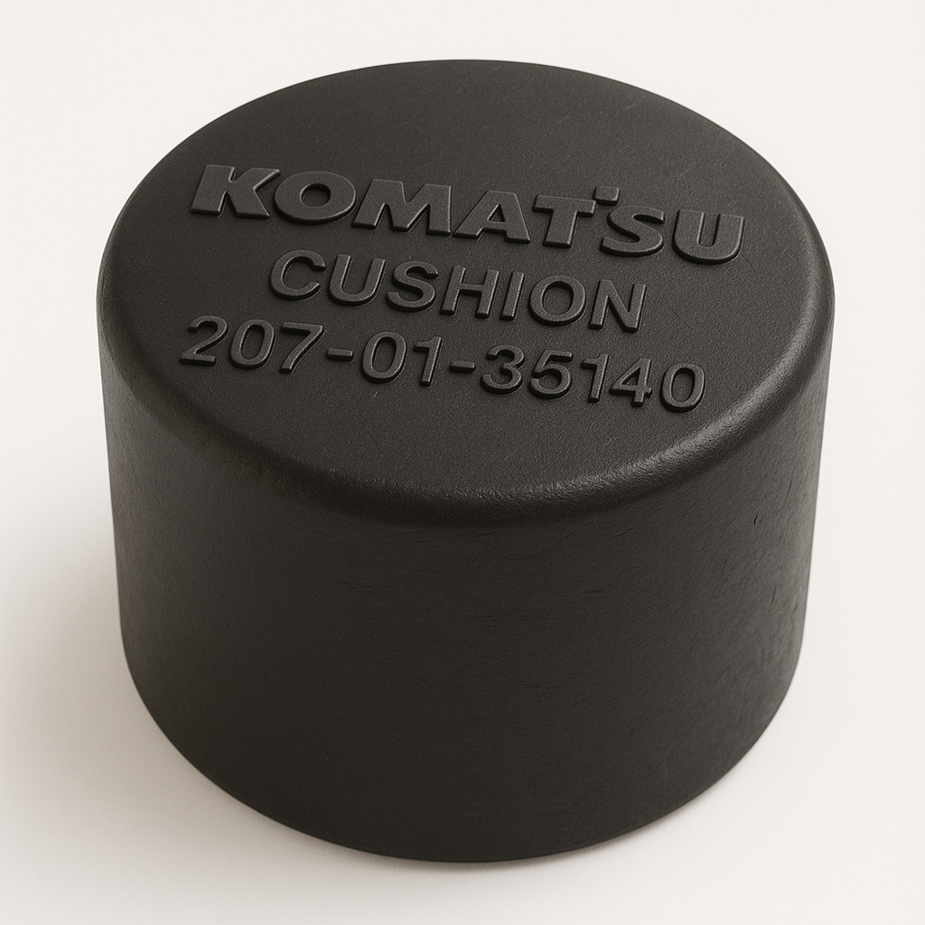 ضربه گیر (CUSHION) بیل مکانیکی کوماتسو/ شماره فنی: 35140-01-207
