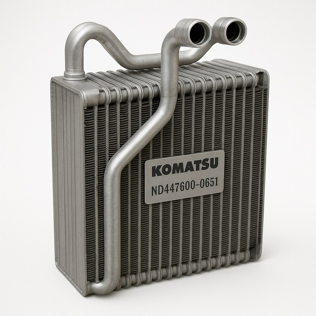 اواپراتور یا تبخیر کننده (EVAPORATOR) گریدر کوماتسو/ شماره فنی: ND447600-0651