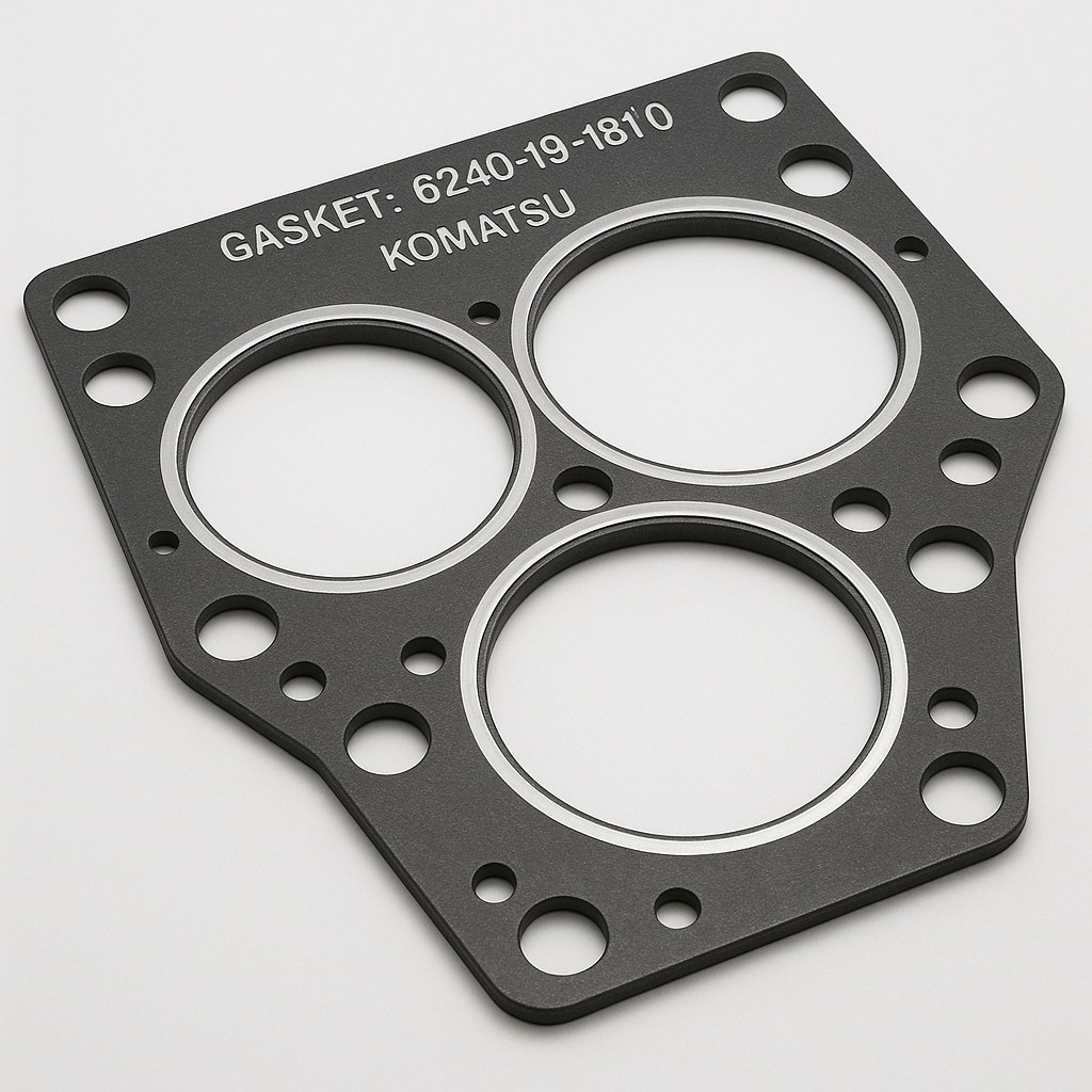 واشر آب بندی (GASKET) موتور دیزلی کوماتسو/ شماره فنی: 1810-19-6240
