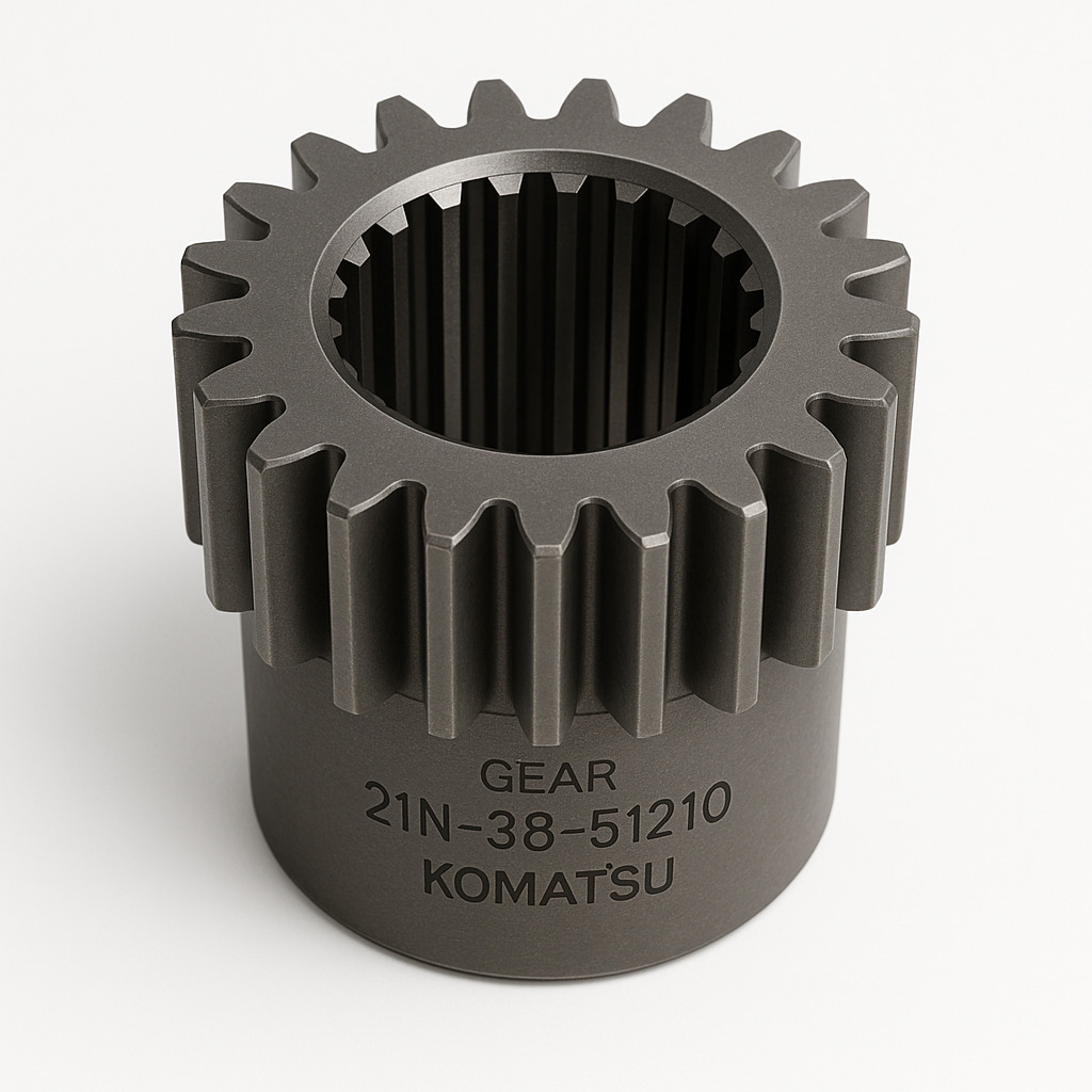 چرخ دنده (GEAR) بیل مکانیکی کوماتسو/ شماره فنی: 21N-38-51210