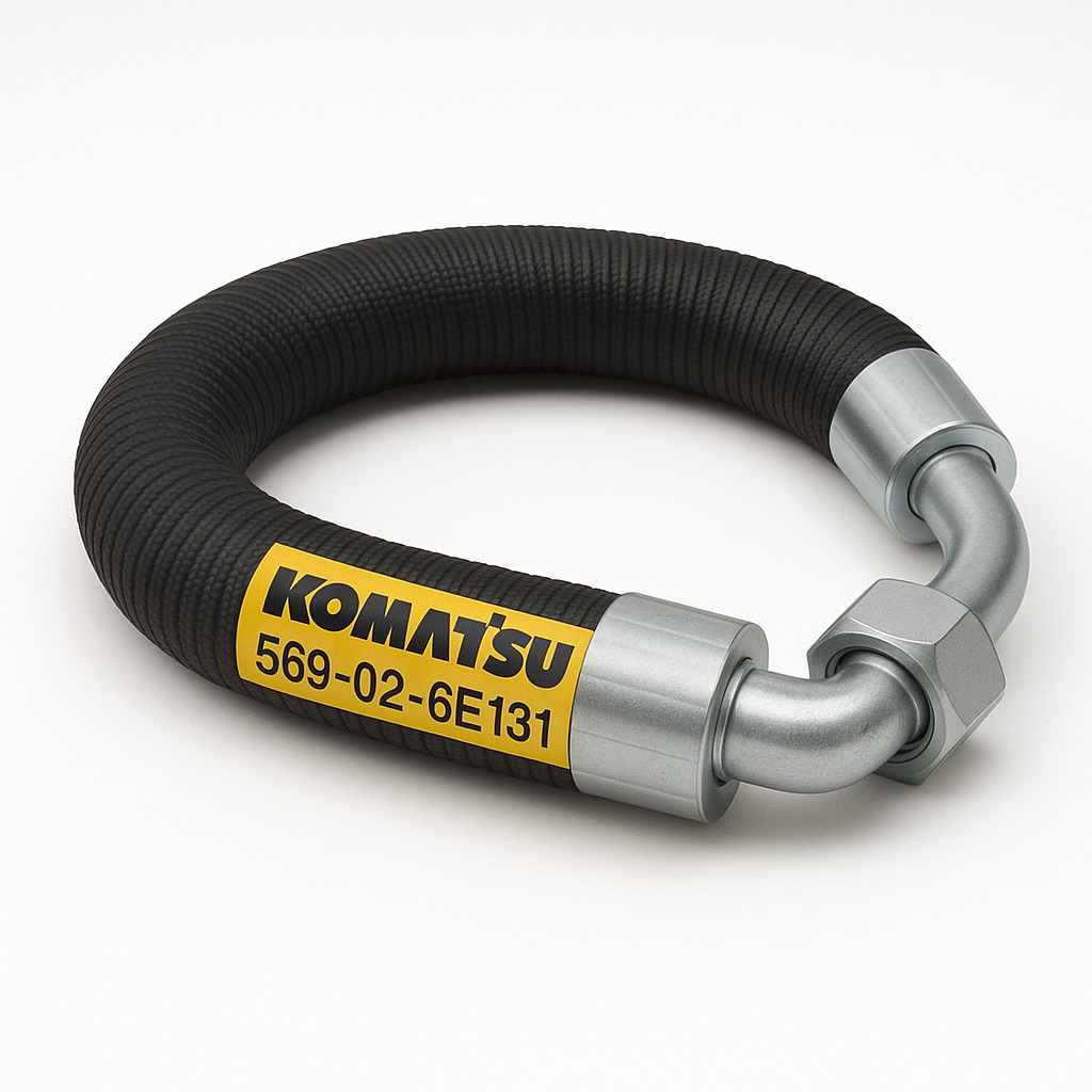 شیلنگ (HOSE) بیل مکانیکی کوماتسو/ شماره فنی: 6e131-02-569