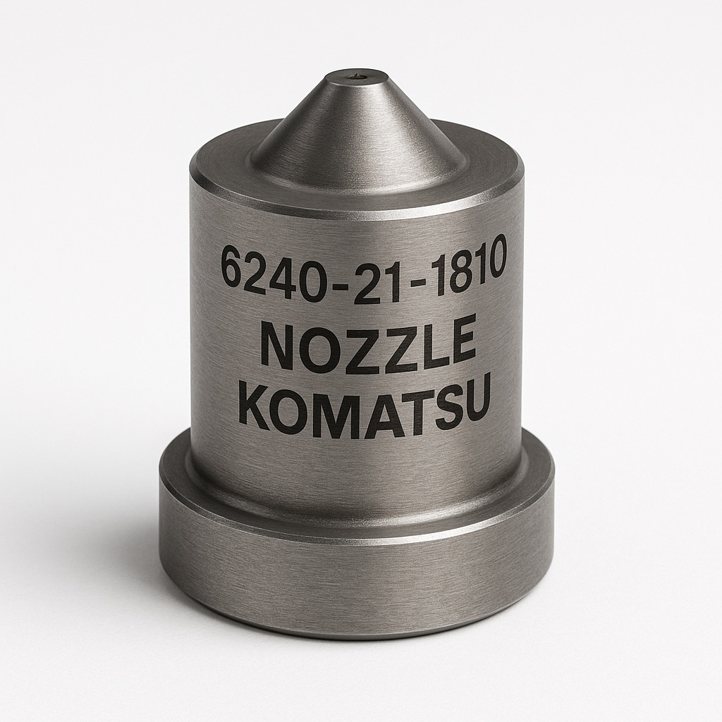 نازل (NOZZLE) دامپتراک، لودر و بیل مکانیکی کوماتسو/ شماره فنی: 1810-21-6240