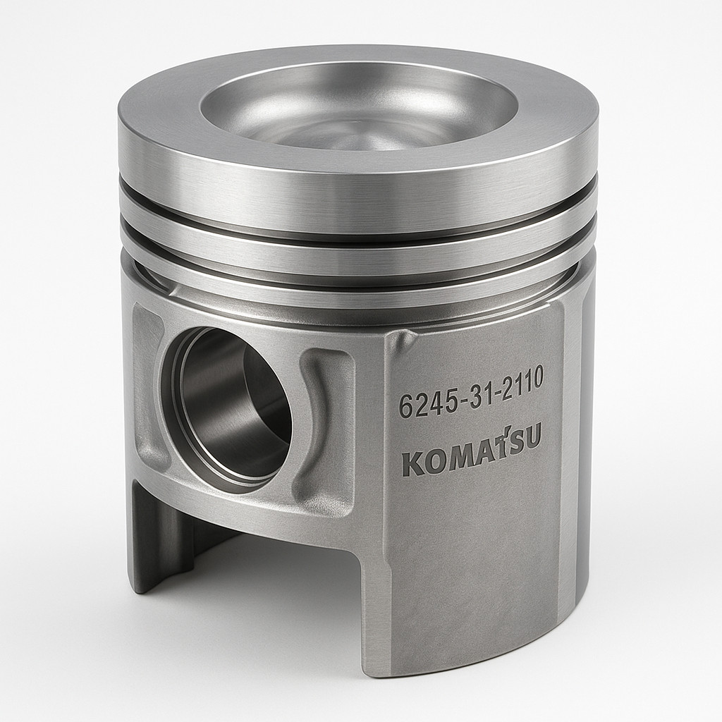 پیستون (PISTON) موتور دیزلی کوماتسو/ شماره فنی: 2110-31-6245