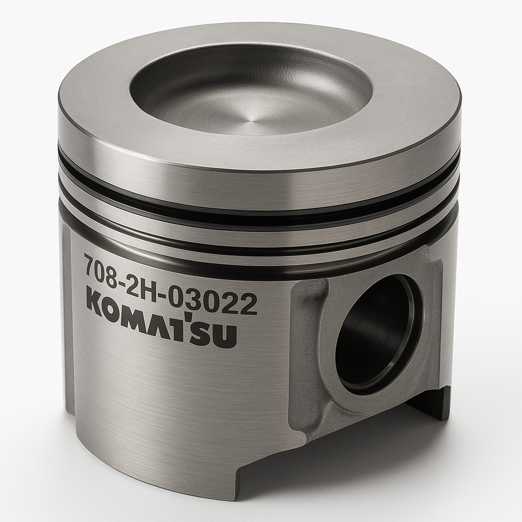 پیستون (PISTON ASS Y) بیل مکانیکی و لودر کوماتسو/ شماره فنی: 708-2H-03022