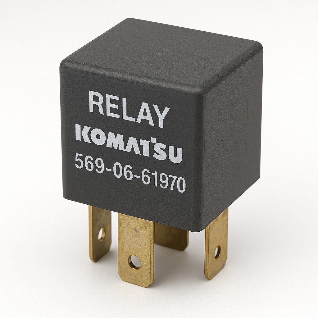 رله (RELAY) دامپتراک کوماتسو/ شماره فنی: 61970-06-569