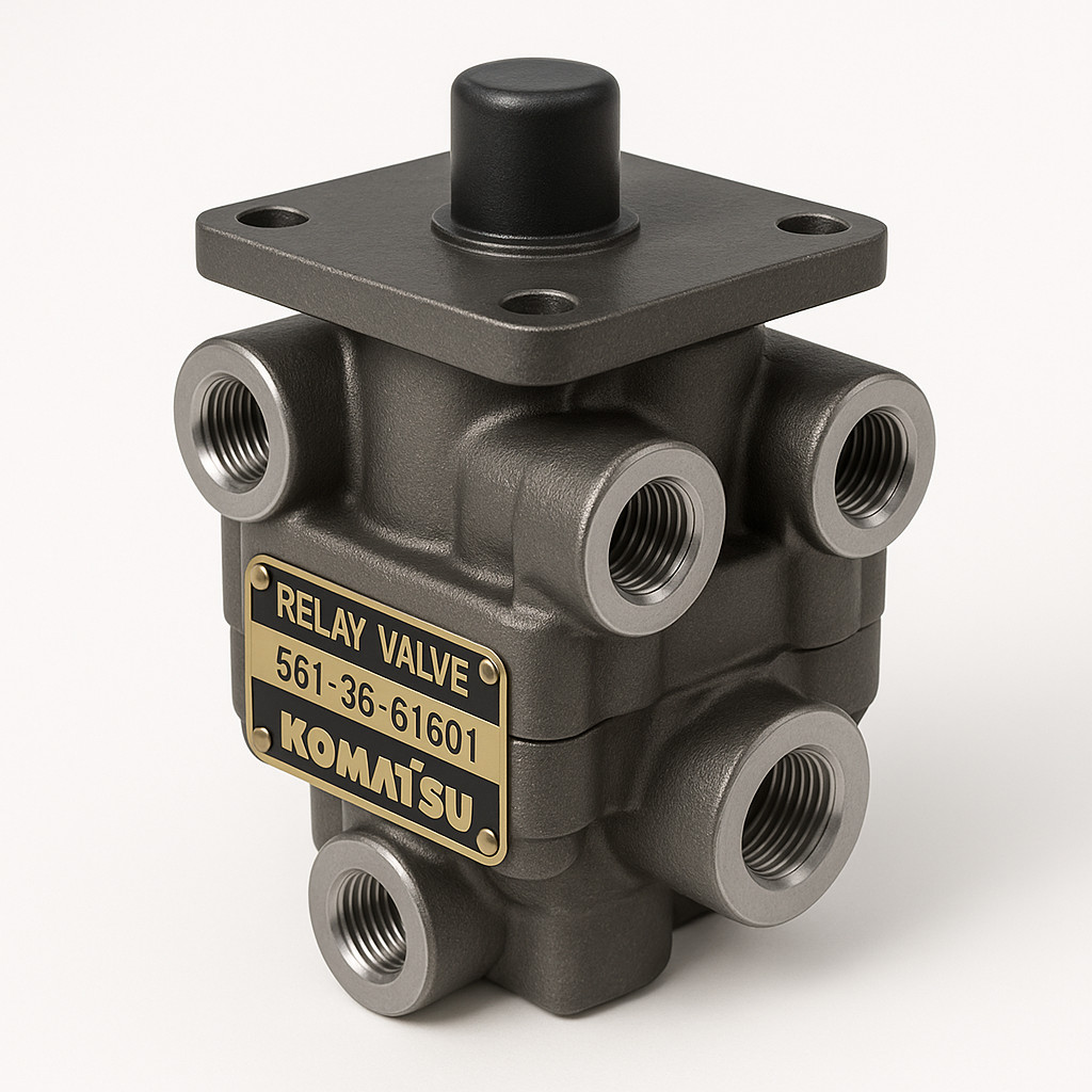 رله ولو (RELAY VALVE) دامپتراک کوماتسو/ شماره فنی: 61601-35-561