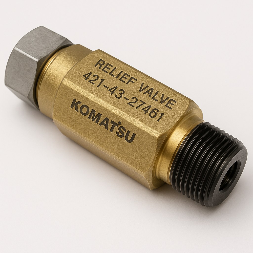 ریلیف ولو (RELIEF VALVE) لودر کوماتسو/ شماره فنی: 7461-43-421