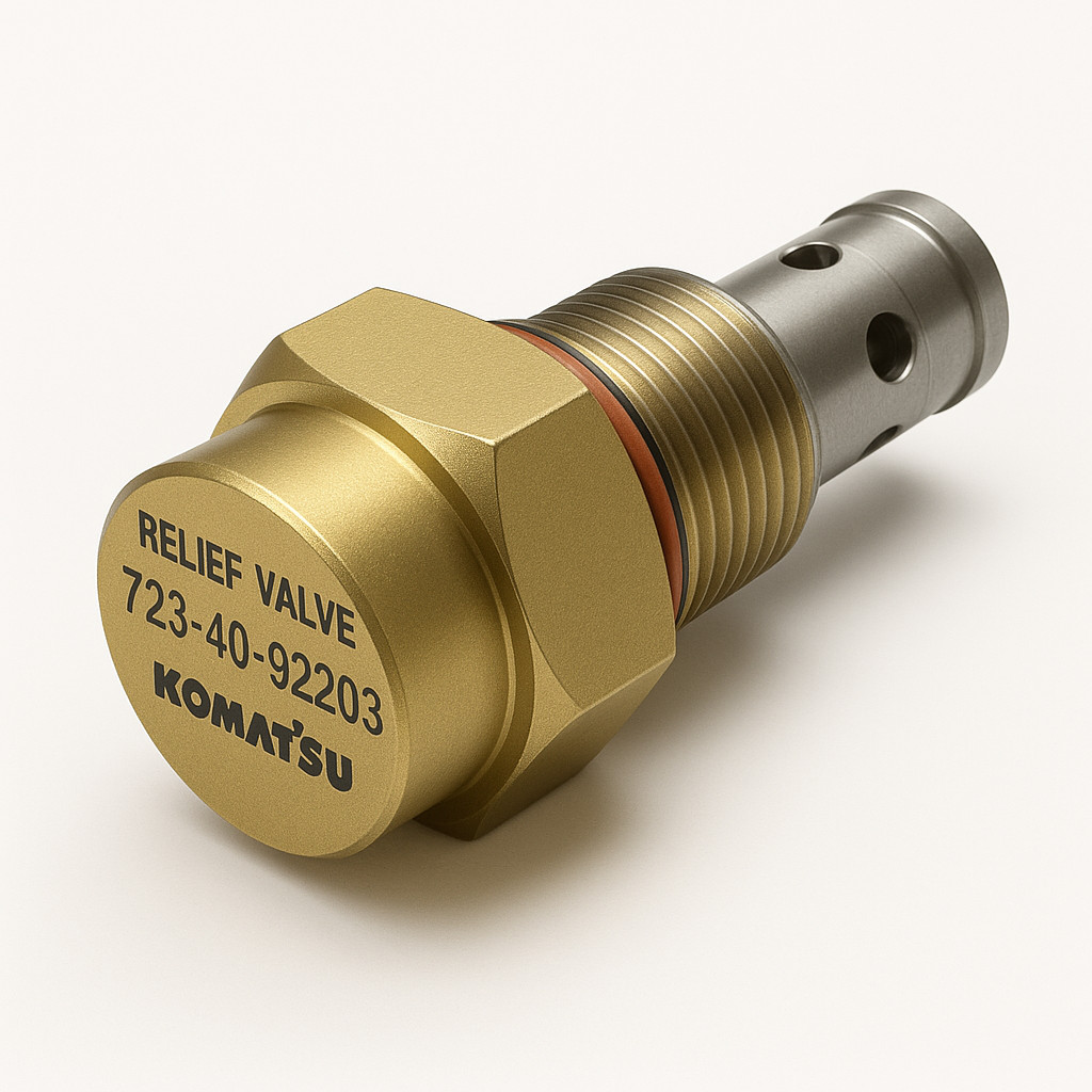 ریلیف ولو (RELIEF VALVE) بیل مکانیکی کوماتسو/ شماره فنی: 92203-40-723