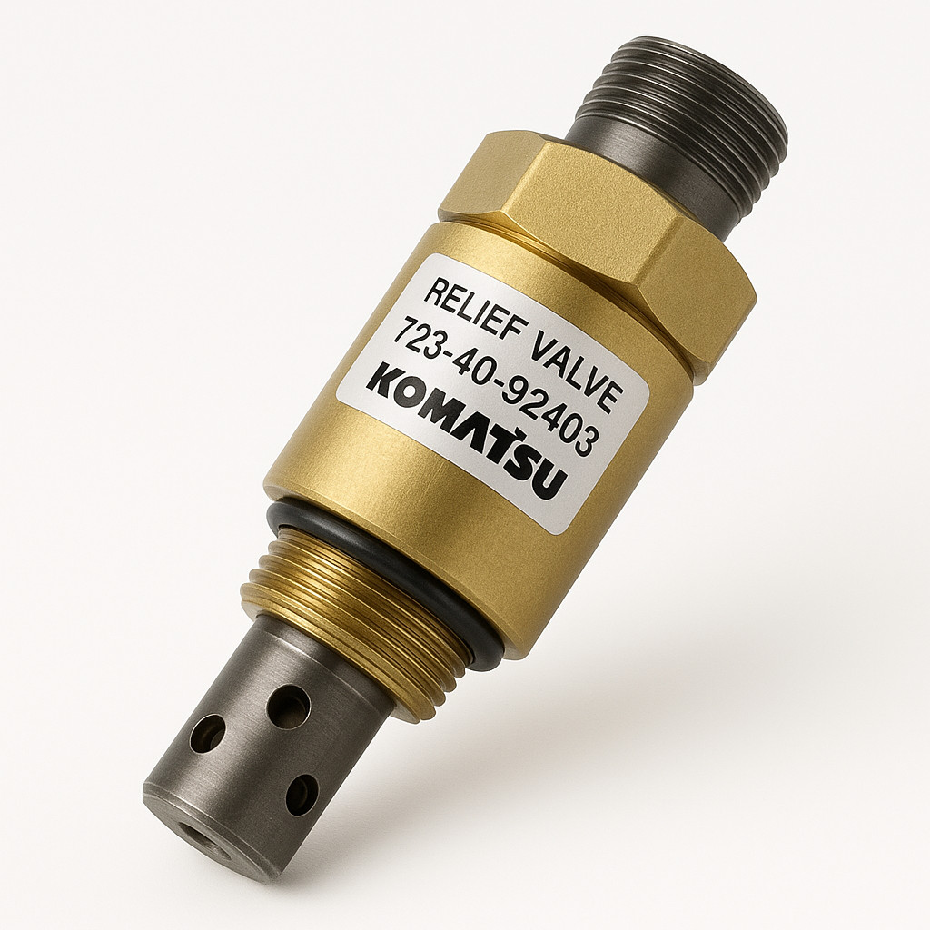 ریلیف ولو (RELIEF VALVE) بیل مکانیکی کوماتسو/ شماره فنی: 92403-40-723