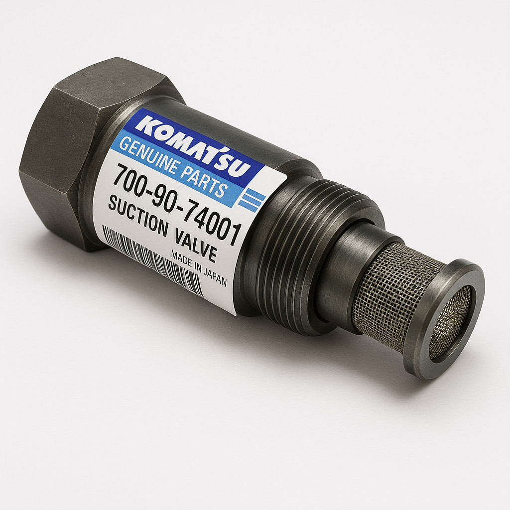 شیر مکش (SUCTION VALVE A) بیل مکانیکی و لودر کوماتسو/ شماره فنی: 74001-90-700