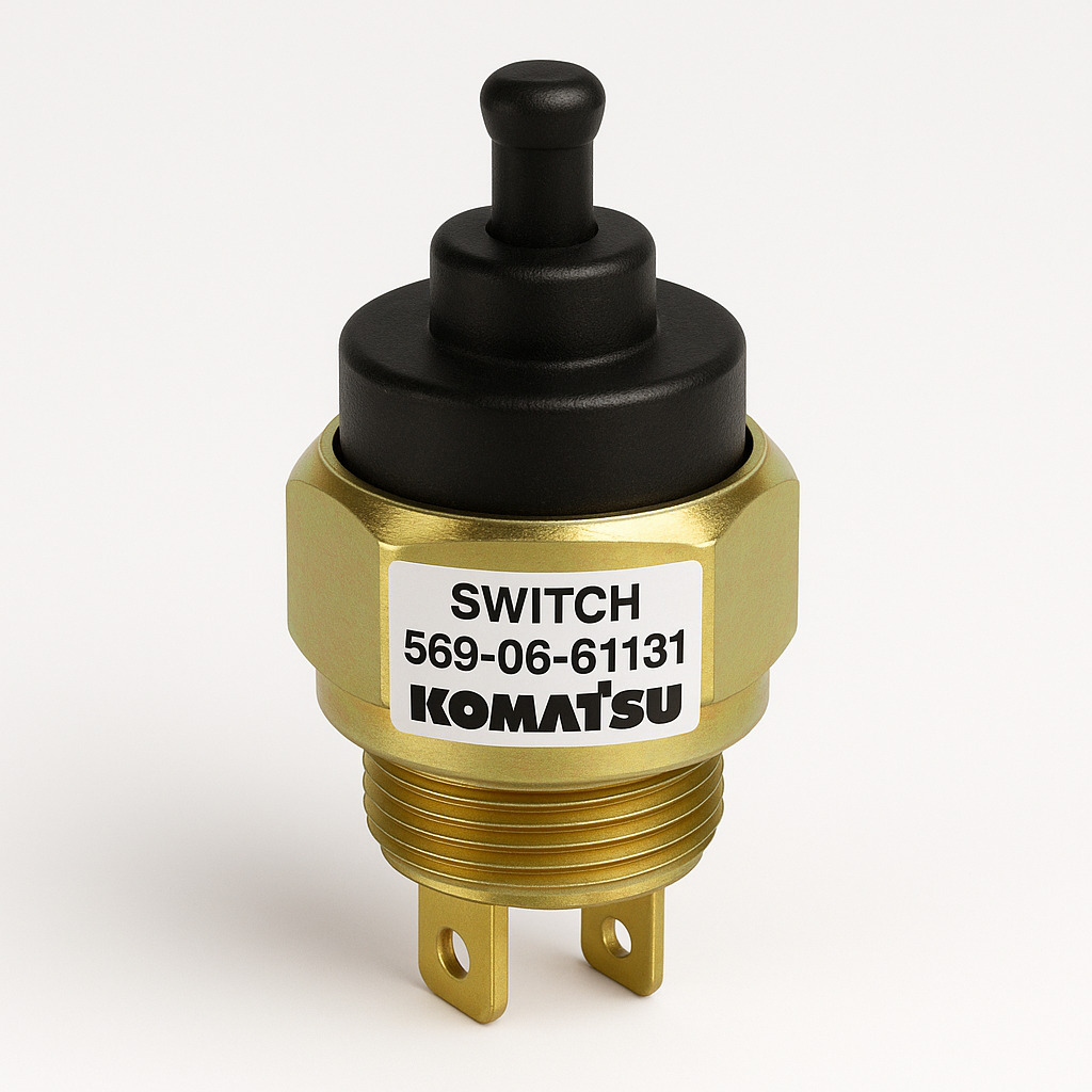 سوئیچ یا کلید (SWITCH) دامپتراک کوماتسو/ شماره فنی: 61131-06-569