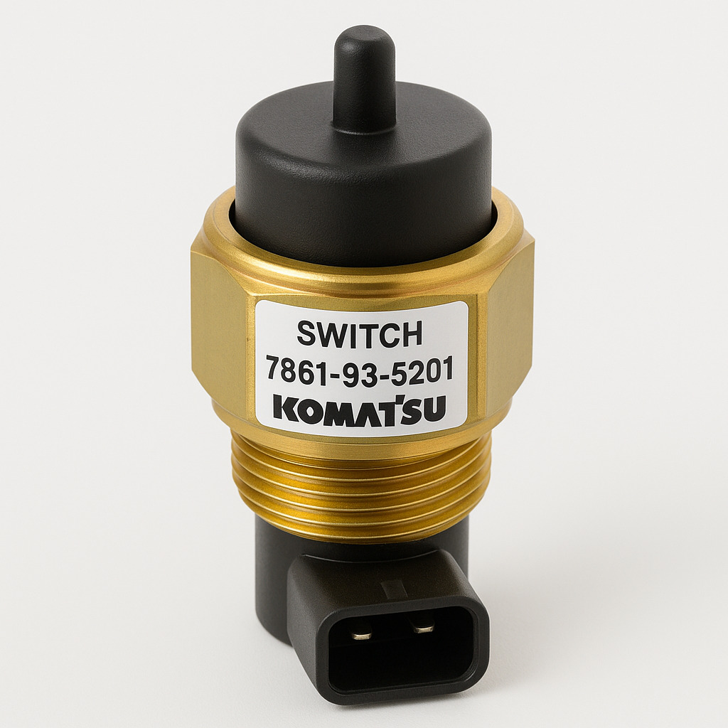 سوئیچ یا کلید (SWITCH) دامپتراک و لودر کوماتسو/ شماره فنی: 5201-93-7861