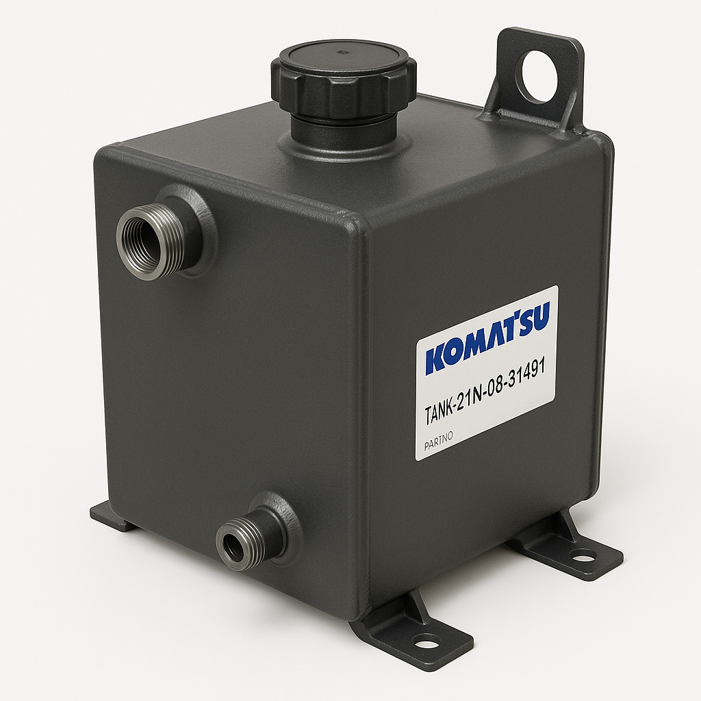 مخزن یا تانک (TANK) بیل مکانیکی کوماتسو/ شماره فنی: 21n-03-31491