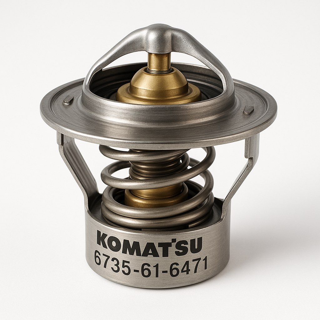 ترموستات (THERMOSTAT) لودر کوماتسو/ شماره فنی: 6471-61-6735