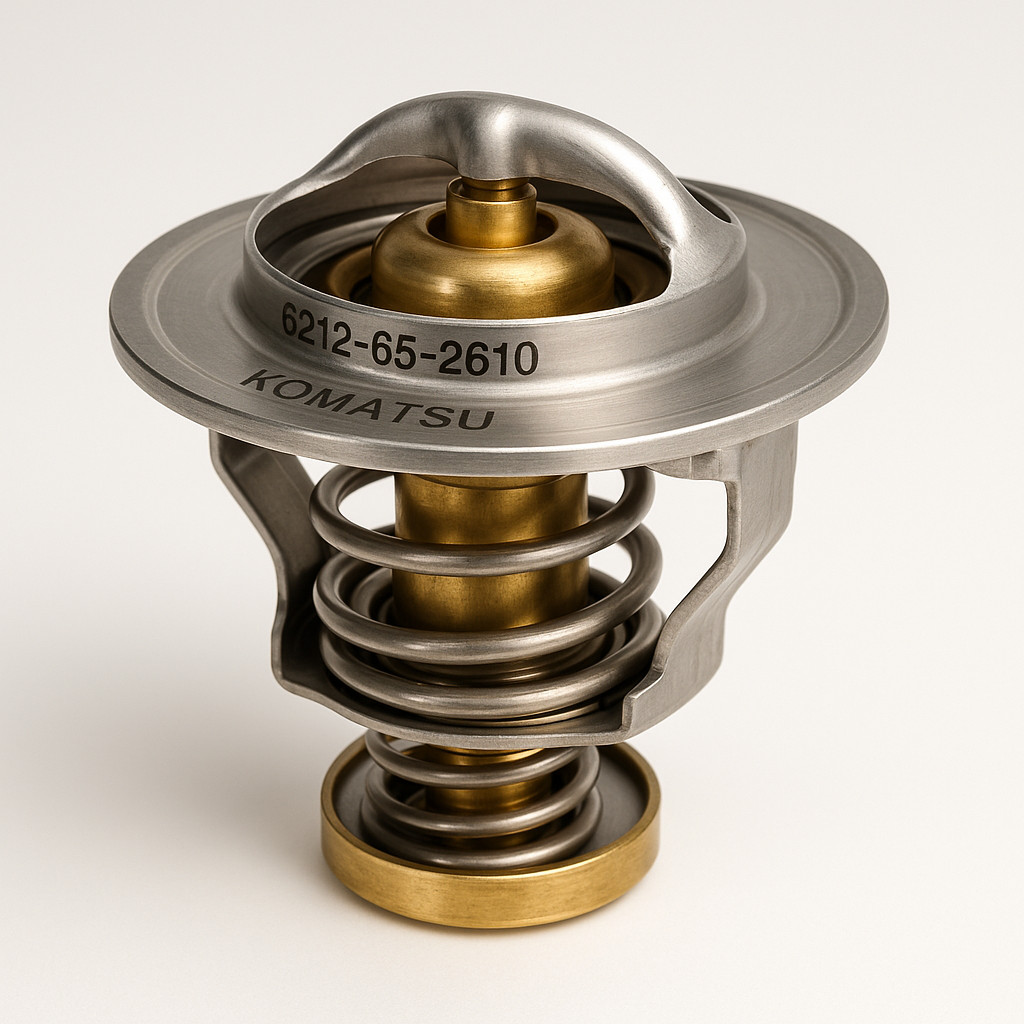 ترموستات (THERMOSTAT) موتور دیزلی کوماتسو/ شماره فنی: 2610-65-6212