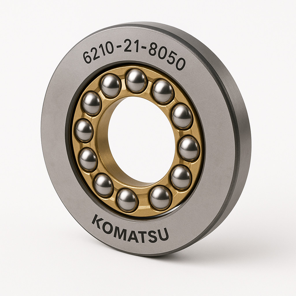 بلبرینگ کف گرد (THRUST BEARING) موتور دیزلی و لودر کوماتسو/ شماره فنی: 8050-21-6210
