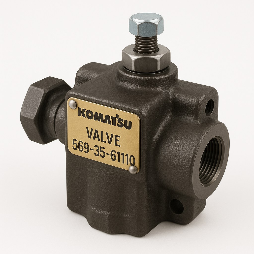 شیر یا ولو (VALVE) دامپتراک کوماتسو/ شماره فنی: 61110-35-569