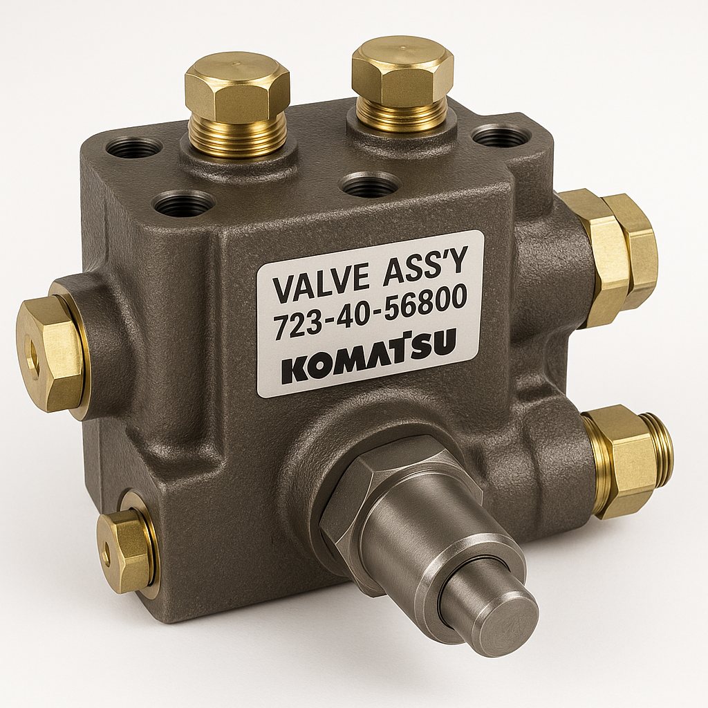 ولو کامل (VALVE ASS Y) بیل مکانیکی کوماتسو/ شماره فنی: 56800-40-723