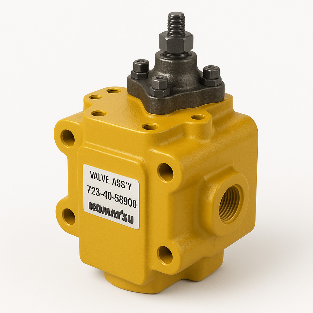 ولو کامل (VALVE ASS Y) بیل مکانیکی کوماتسو/ شماره فنی: 56900-40-723