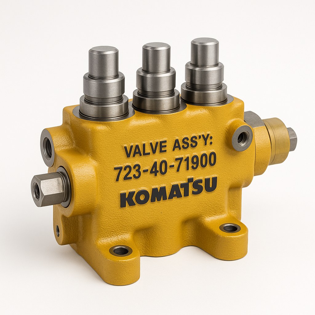 ولو کامل (VALVE ASS Y) بیل مکانیکی کوماتسو/ شماره فنی: 71900-40-723