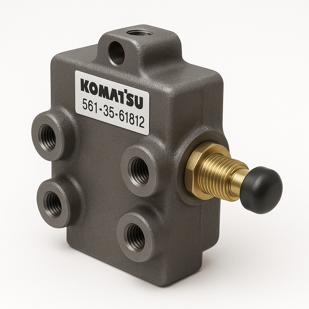 شیر یا ولو (VALVE) دامپتراک کوماتسو/ شماره فنی: 61812-35-561