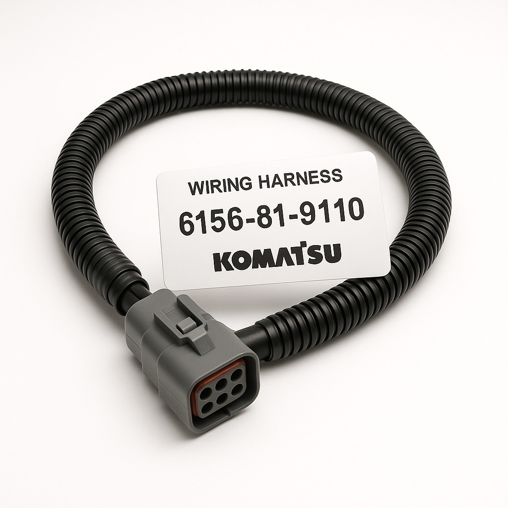 دسته سیم (WIRING HARNESS) بیل مکانیکی و لودر کوماتسو/ شماره فنی: 9110-81-6156