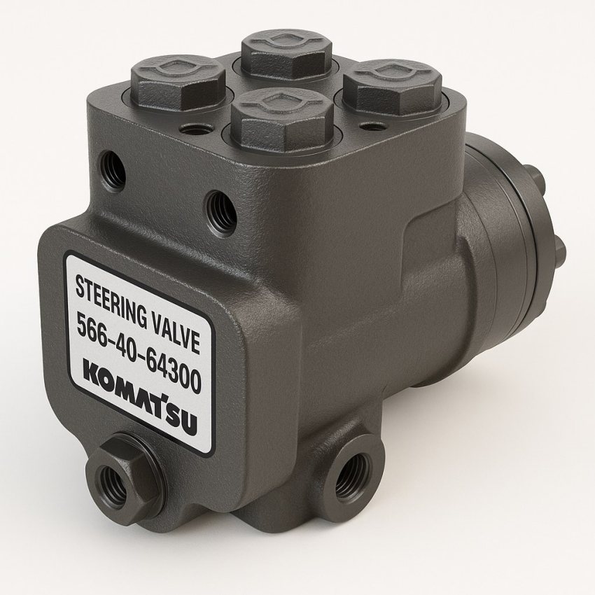 والو فرمان (STEERING VALVE) دامپتراک کوماتسو/ شماره فنی: 64300-40-566