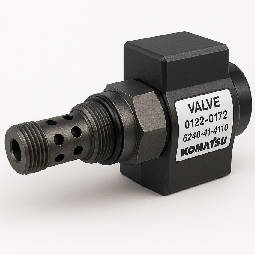 شیر یا ولو (VALVE) دامپتراک و لودر کوماتسو/ شماره فنی: 4110-41-6240 - 0122- 0172