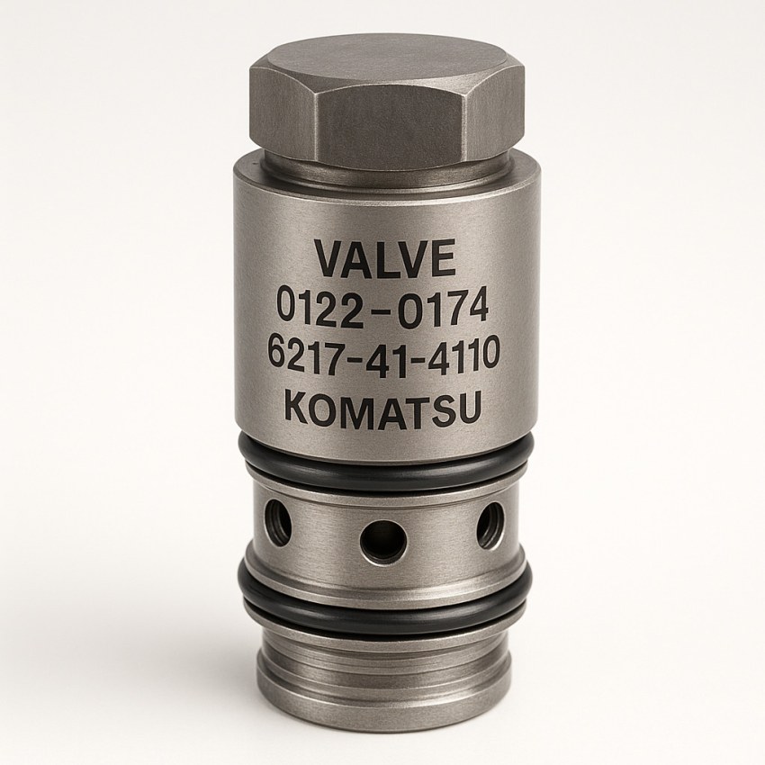 شیر یا ولو (VALVE) دامپتراک و لودر کوماتسو/ شماره فنی: 4110-41-6217 - 0122- 0174